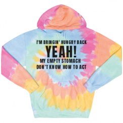 Unisex Tie-Dye Fleece Hoodie