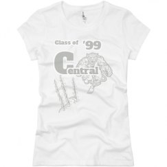Ladies Slim Fit Basic Promo Jersey Tee
