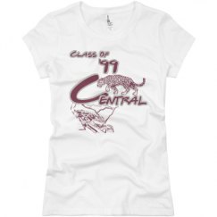 Ladies Slim Fit Basic Promo Jersey Tee