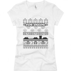 Ladies Slim Fit Basic Promo Jersey Tee