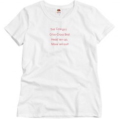 The Cowgirl Criss-Cross Bra!