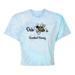 Women's Tie Dye Crop Top Tee