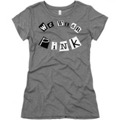 Ladies Slim Fit Super Soft Triblend Tee