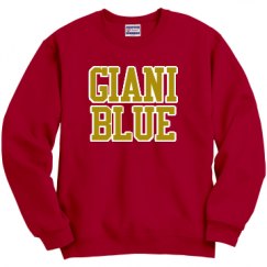 Unisex Film and Foil Crewneck Sweatshirt