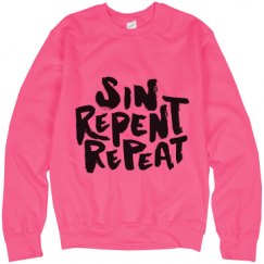 Unisex Neon Crewneck Sweatshirt
