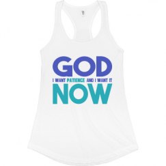 Ladies Slim Fit Racerback Tank Top