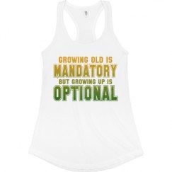 Ladies Slim Fit Racerback Tank Top