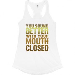 Ladies Slim Fit Racerback Tank Top