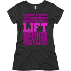 Ladies Slim Fit Super Soft Triblend Tee