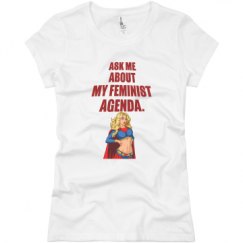 Ladies Slim Fit Basic Promo Jersey Tee