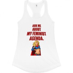 Ladies Slim Fit Racerback Tank Top