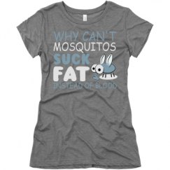Ladies Slim Fit Super Soft Triblend Tee