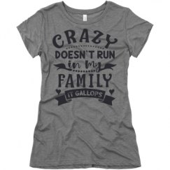 Ladies Slim Fit Super Soft Triblend Tee