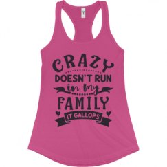 Ladies Slim Fit Racerback Tank Top