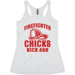 Ladies Slim Fit Super Soft Racerback Triblend Tank