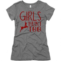 Ladies Slim Fit Super Soft Triblend Tee