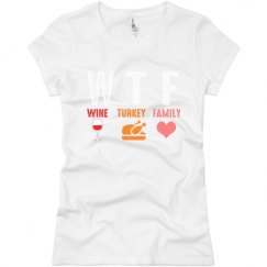 Ladies Slim Fit Basic Promo Jersey Tee