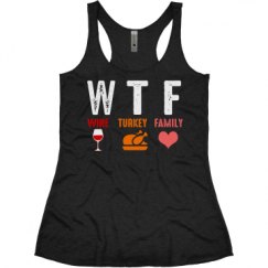 Ladies Slim Fit Super Soft Racerback Triblend Tank