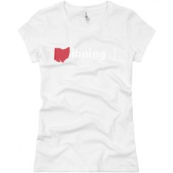 Ladies Slim Fit Basic Promo Jersey Tee