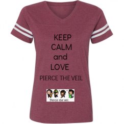 Ladies Relaxed Fit Vintage Sports Tee