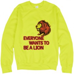 Unisex Neon Crewneck Sweatshirt
