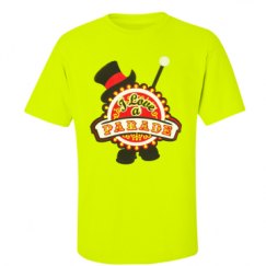 Unisex Ultra Cotton Safety Neon Crewneck Tee