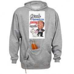 Unisex Beer Holder Tailgate Hoodie