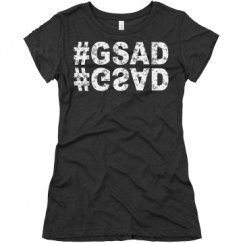 Ladies Slim Fit Super Soft Triblend Tee