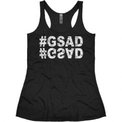 Ladies Slim Fit Super Soft Racerback Triblend Tank