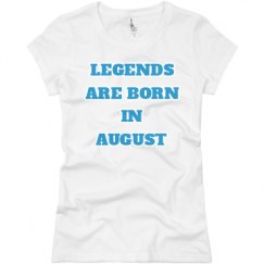 Ladies Slim Fit Basic Promo Jersey Tee