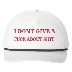 Snapback Five-Panel Rope Hat