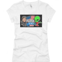 Ladies Slim Fit Basic Promo Jersey Tee