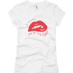 Ladies Slim Fit Basic Promo Jersey Tee