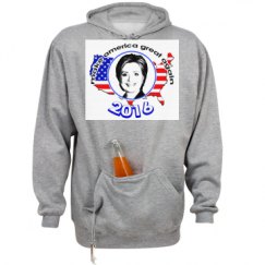 Unisex Beer Holder Tailgate Hoodie