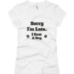 Ladies Slim Fit Basic Promo Jersey Tee