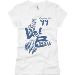 Ladies Slim Fit Basic Promo Jersey Tee