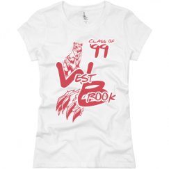 Ladies Slim Fit Basic Promo Jersey Tee