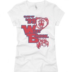 Ladies Slim Fit Basic Promo Jersey Tee