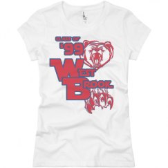 Ladies Slim Fit Basic Promo Jersey Tee