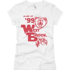 Ladies Slim Fit Basic Promo Jersey Tee