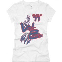 Ladies Slim Fit Basic Promo Jersey Tee