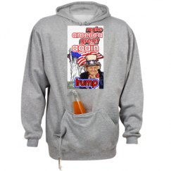 Unisex Beer Holder Tailgate Hoodie