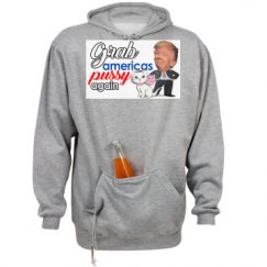 Unisex Beer Holder Tailgate Hoodie