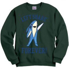 Unisex Film and Foil Crewneck Sweatshirt