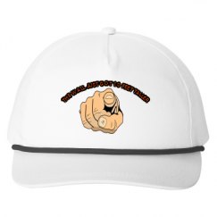 Snapback Five-Panel Rope Hat