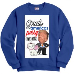 Unisex Film and Foil Crewneck Sweatshirt