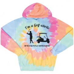 Unisex Tie-Dye Fleece Hoodie