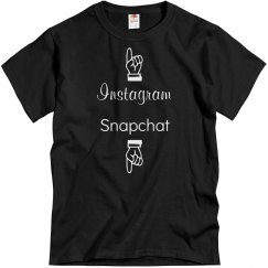 Instagram or Snapchat