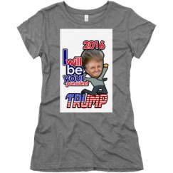 Ladies Slim Fit Super Soft Triblend Tee