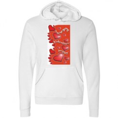 Unisex Fleece Pullover Midweight Hoodie